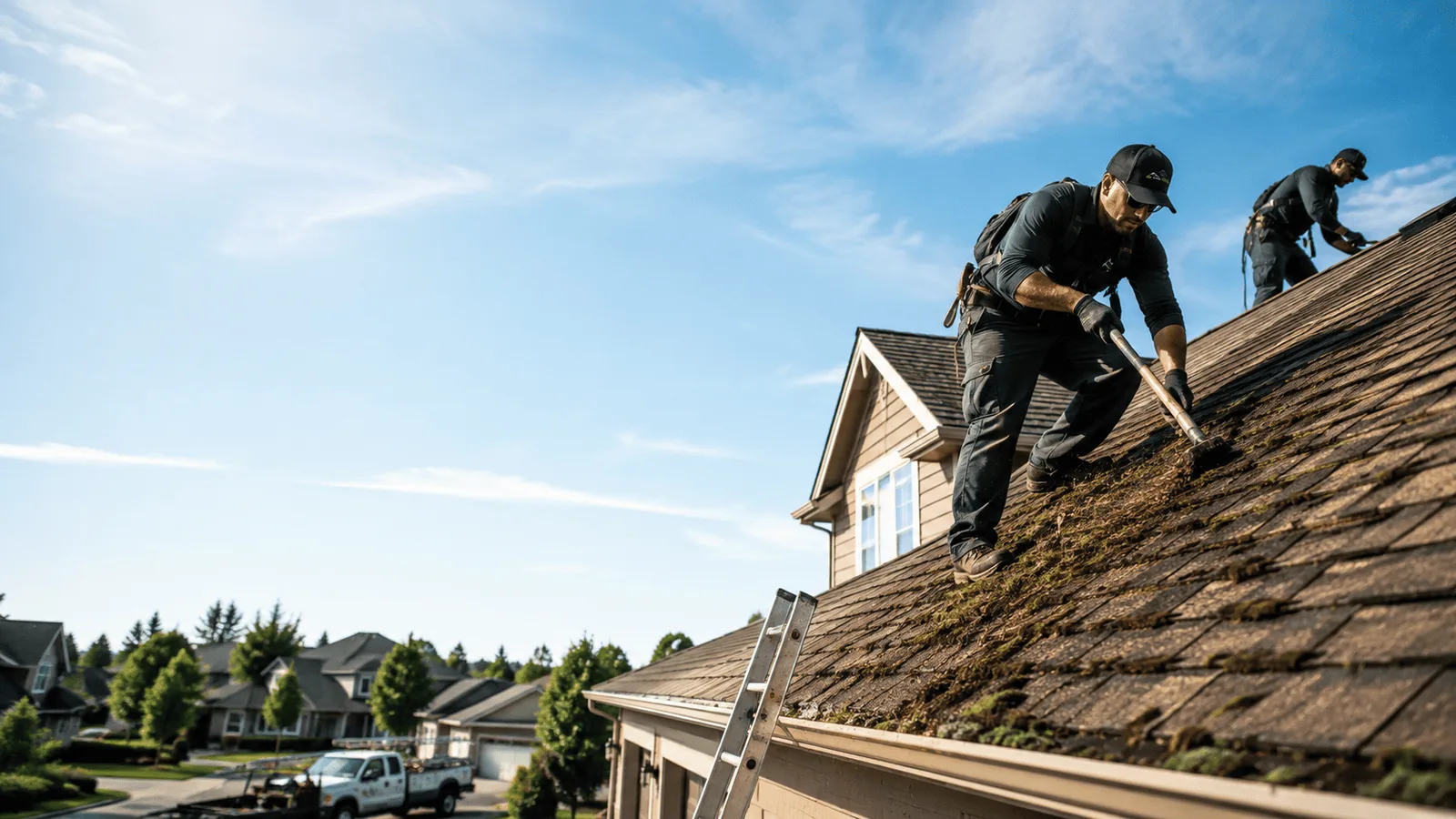 Roof Moss Removal in Vassar, MI near me